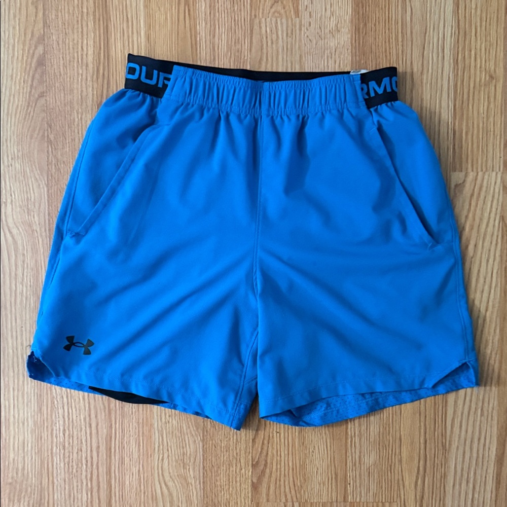 Under Armour Men's Blue Performance Training Shorts